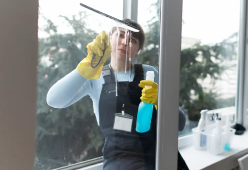 Nettoyage de vitres intérieures et extérieures à Val-d'Auge